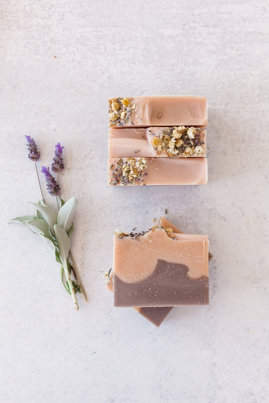 Flowering Sage Botanical Coconut Milk Soap
