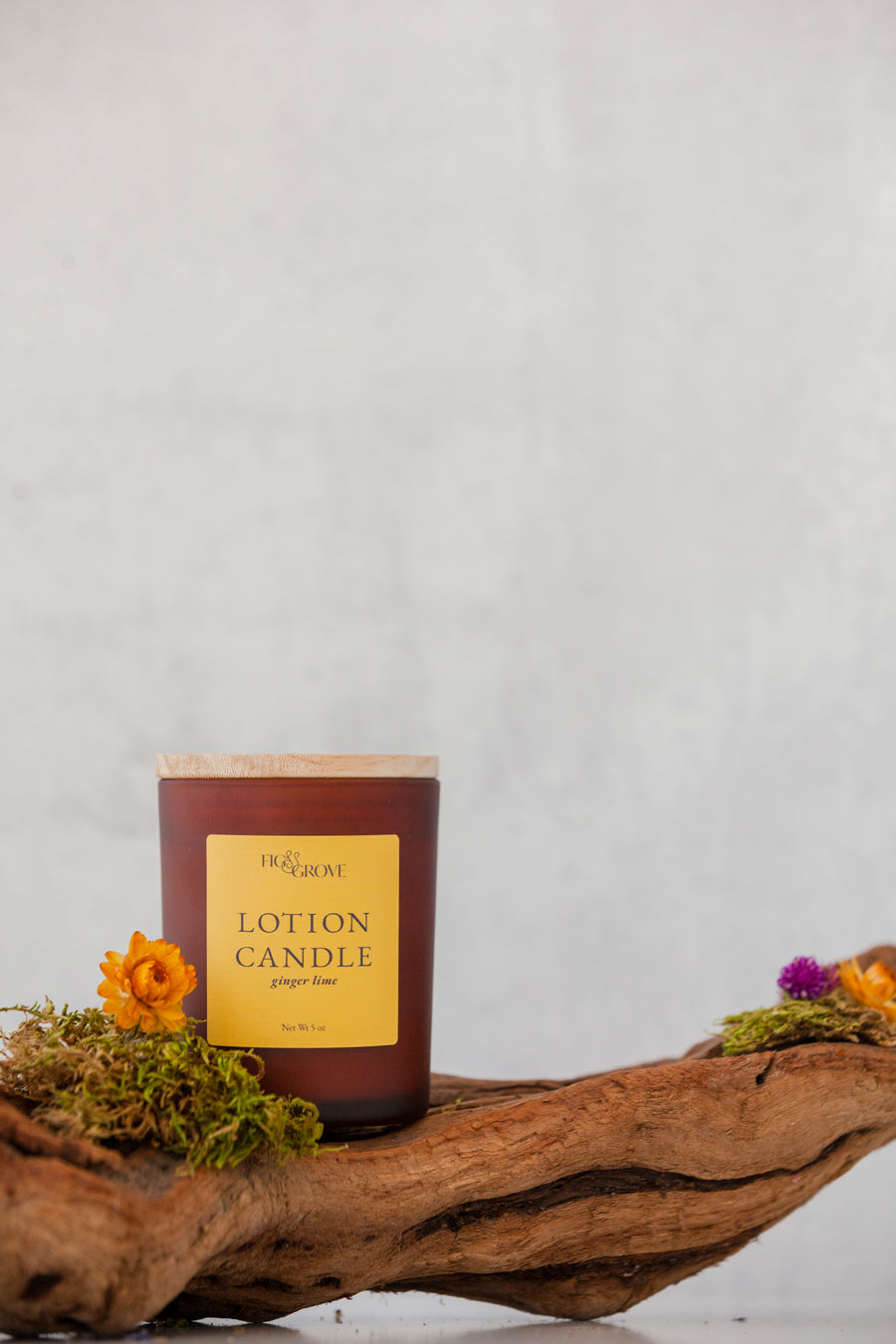 Ginger Lime Lotion Candle