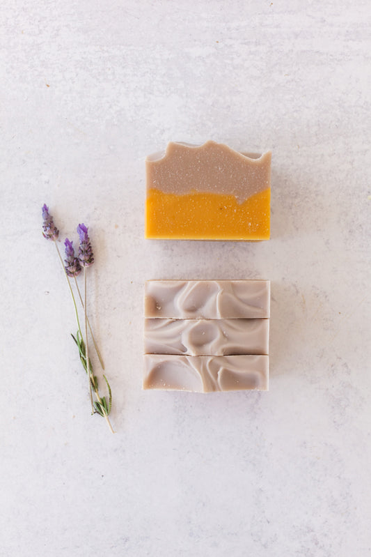 Lemon Lavender Essential Oil Goat Milk Soap