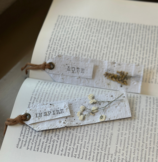 Seed Paper Bookmark Workshop (9/27/25)