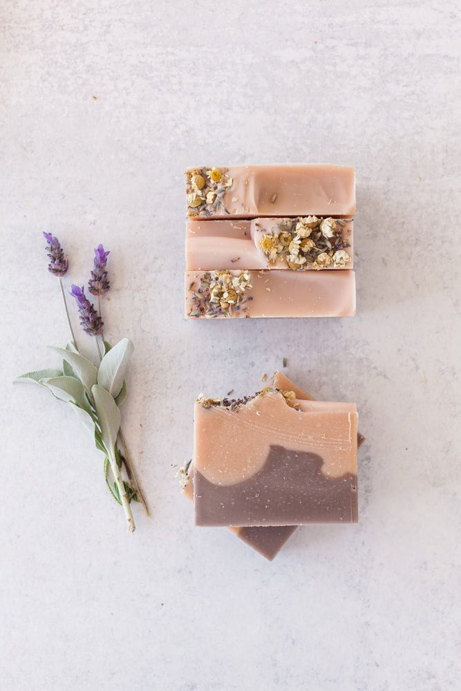 Flowering Sage Botanical Coconut Milk Soap